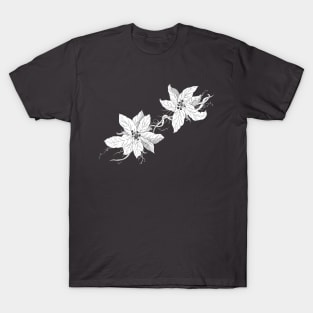 Lined Petals T-Shirt